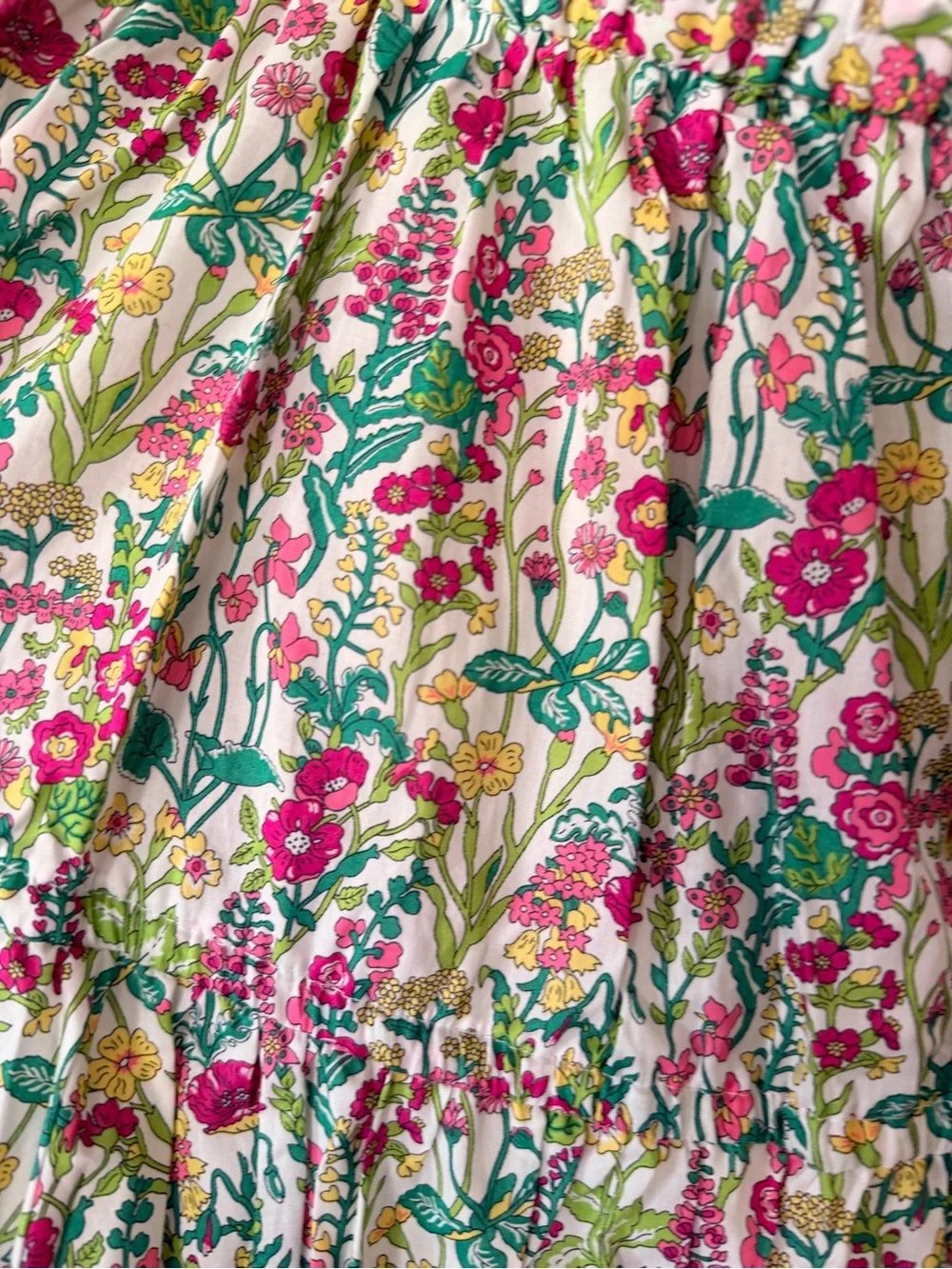 J. Crew Floral Liberty London Tiered Mini Skirt